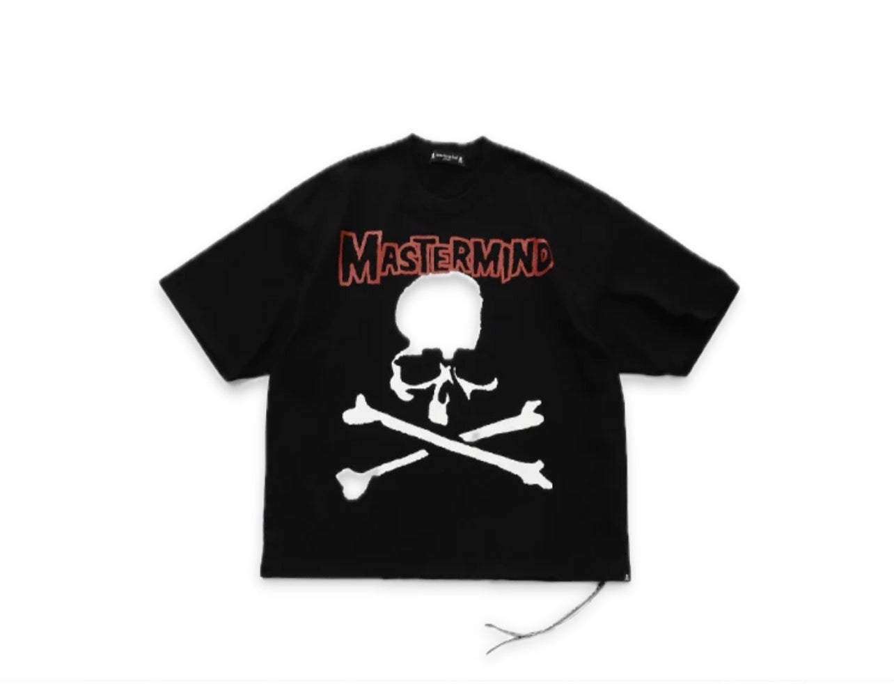Mastermind Japan Skull Print Crew Neck Short Sleeve T Shirt Unisex
