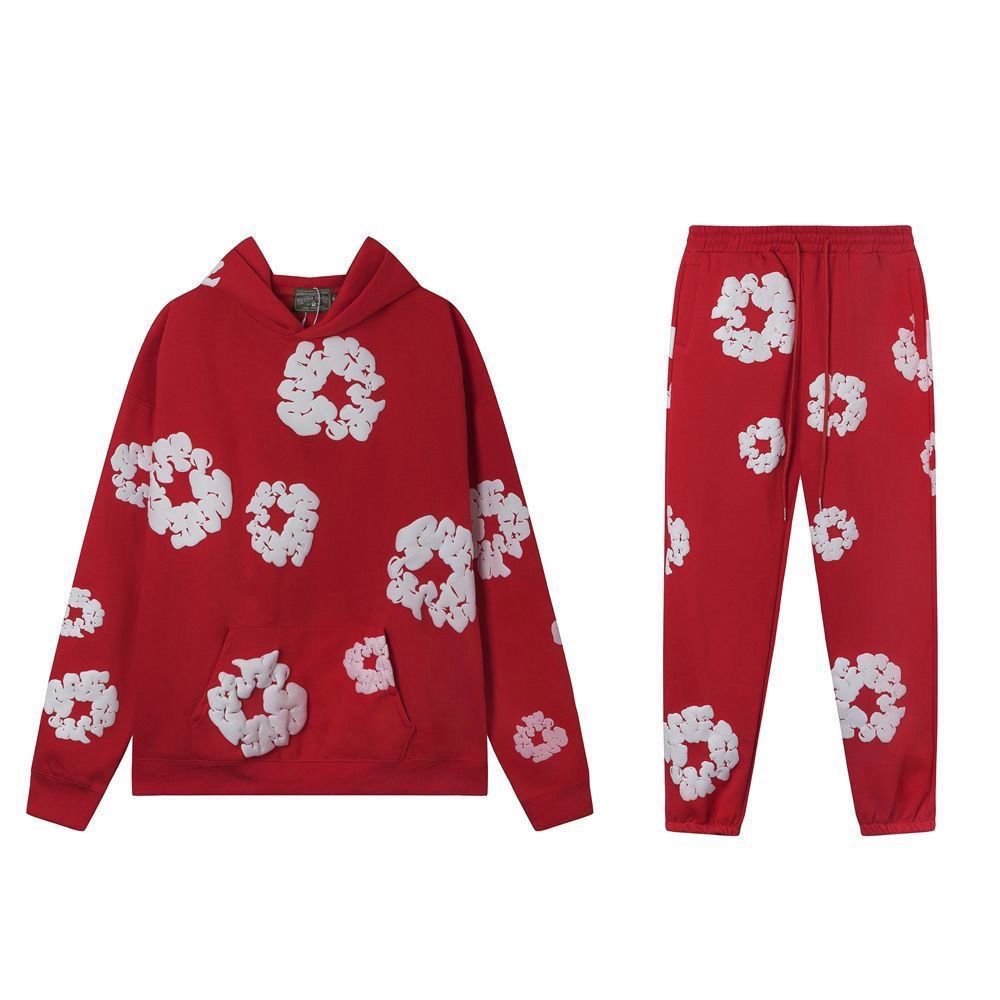 Denim Tears Cotton Wreath Hoodie Sweatpants Set