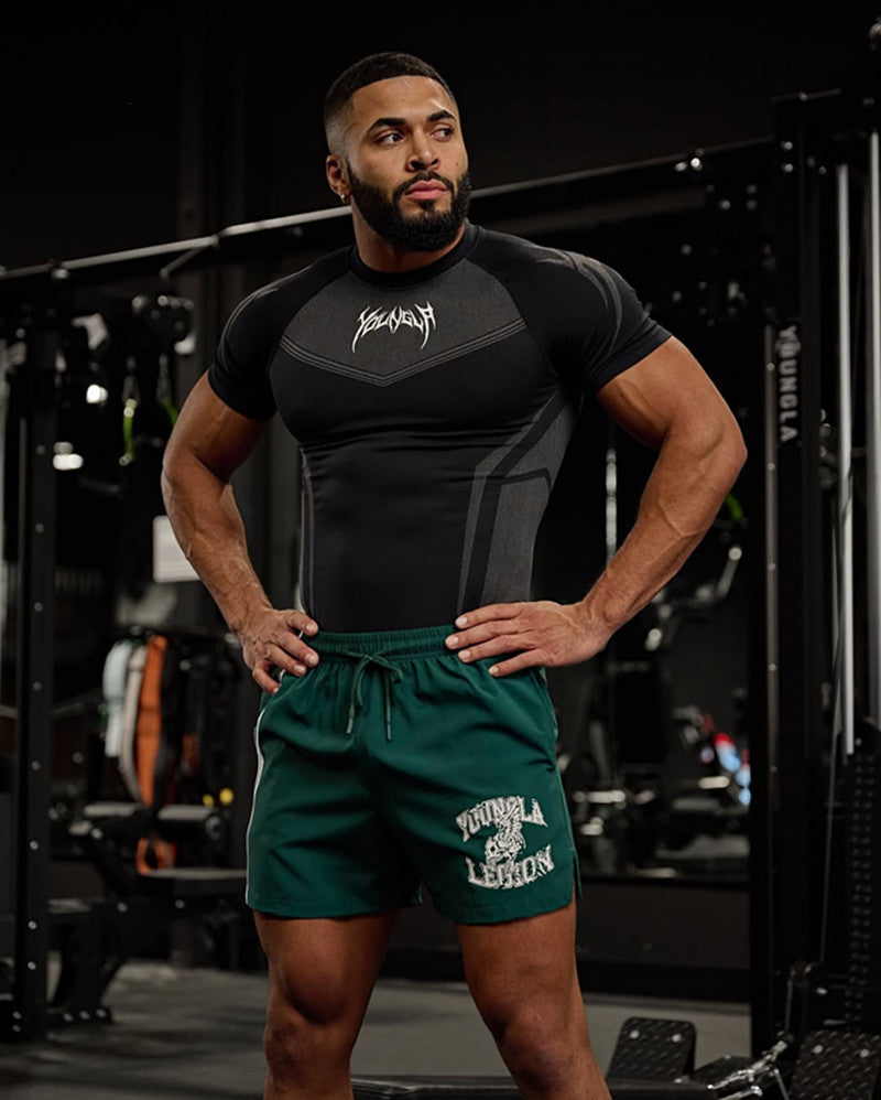 YOUNGLA 4041 Warrior Compression Tees