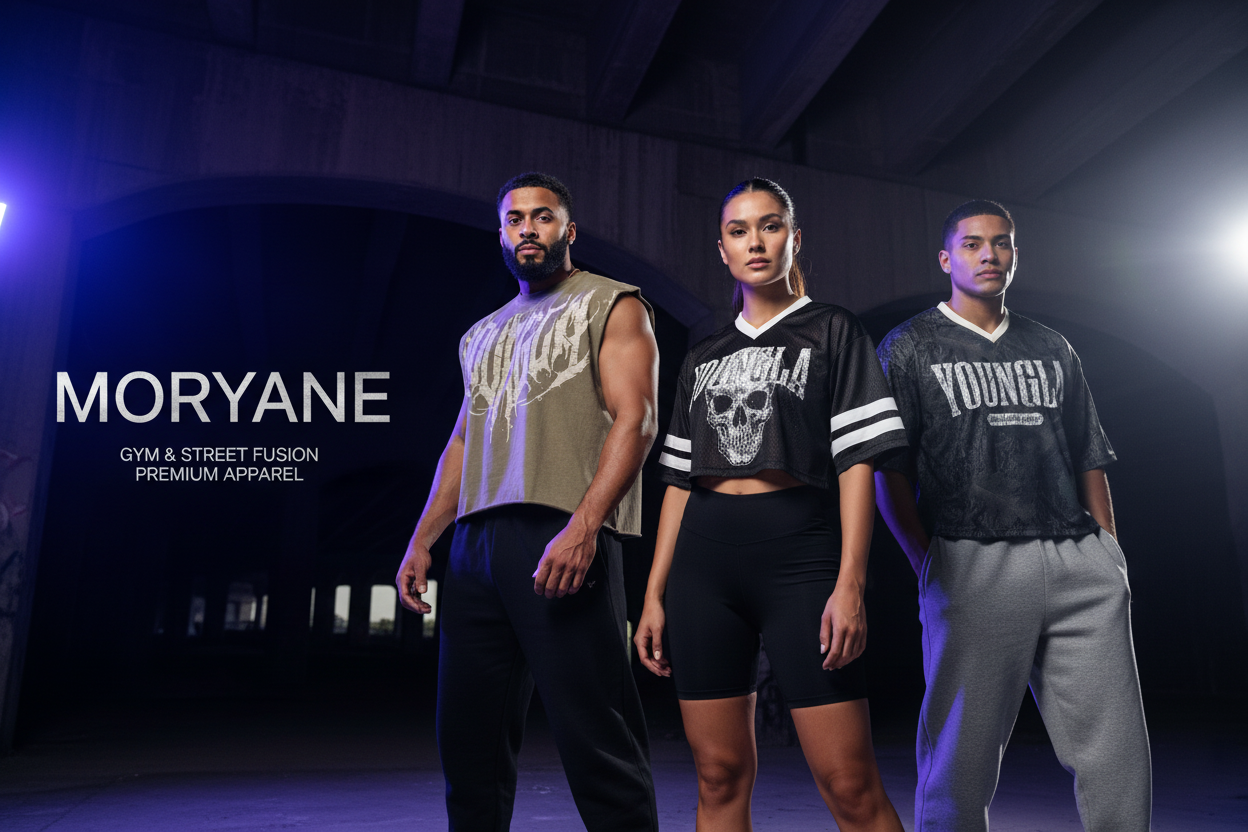 Moryane Fitness Apparel Banner